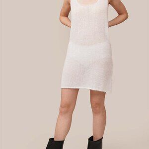 Amomento Hairy Dress  XS Bnwt